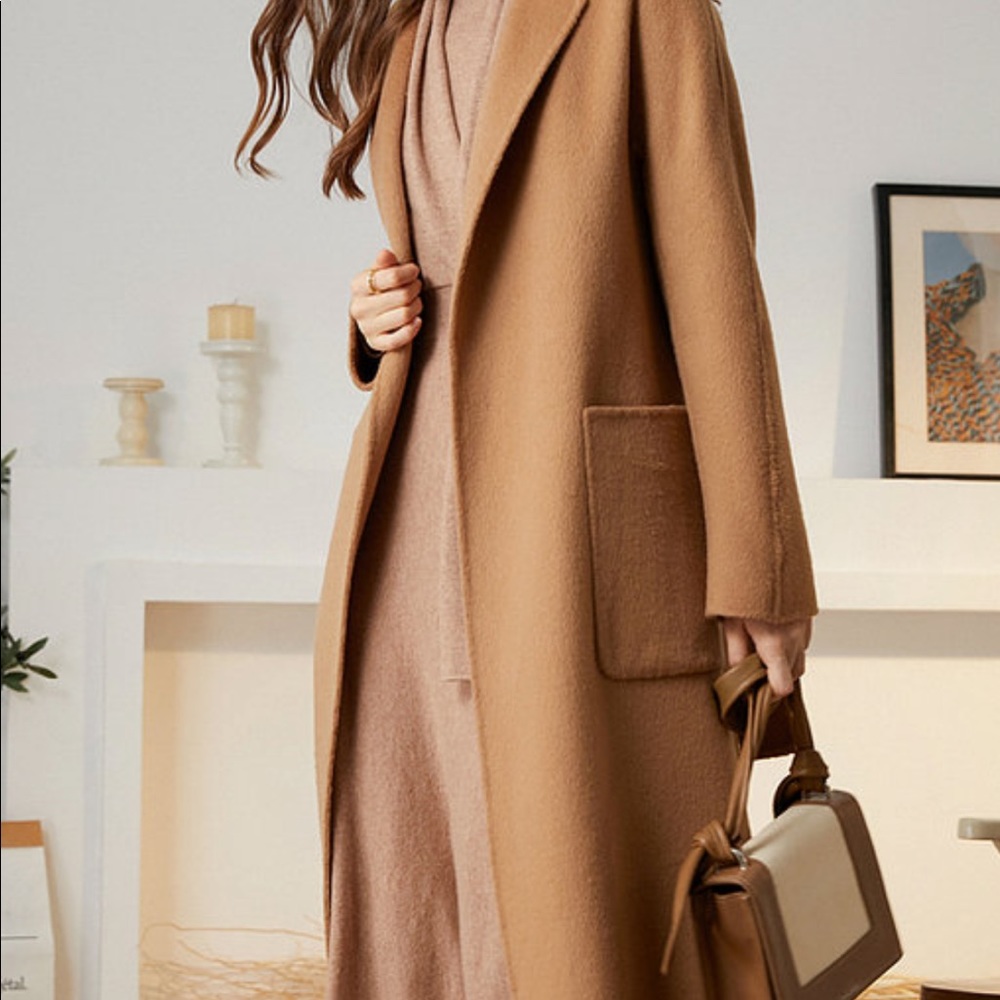 NWT Ecru Emissary | Andrea 100% Merino Wool Coat - Picture 10 of 16